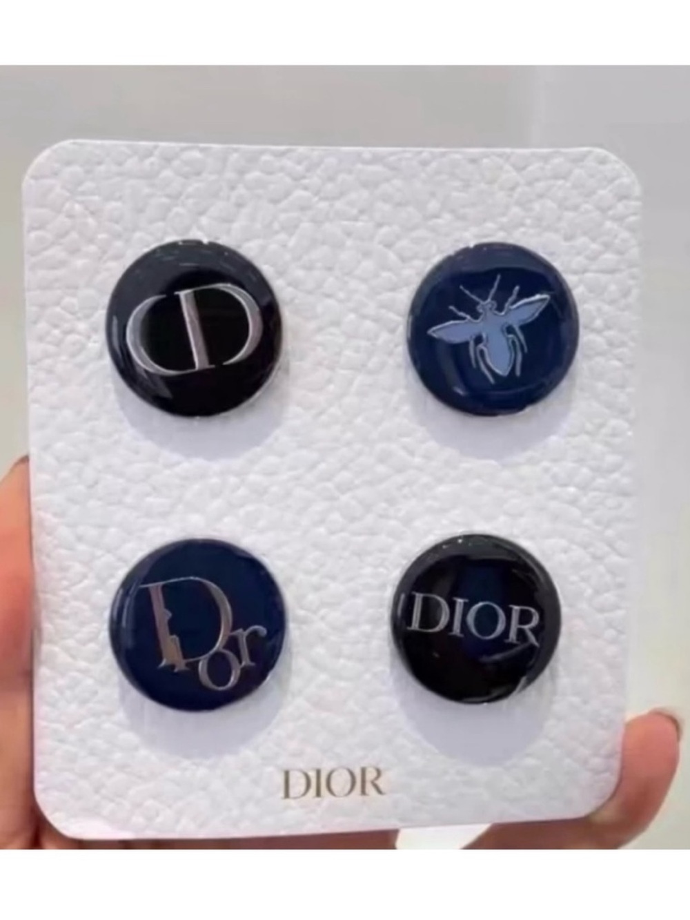 Dior beauty brooch set
